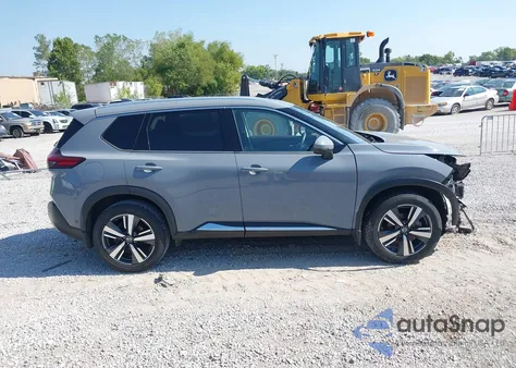 2021 Nissan Rogue Platinum Fwd from USA, damaged, VIN JN8AT3DC6MW104355